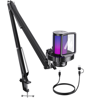 MAONO DGM20S USB Streamer/Gamer Mikrofon Kit RGB