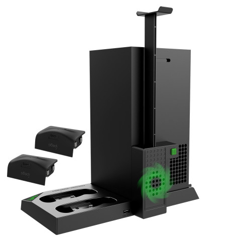 iPEGA PG-XBX013 XBOX Series X Multifunkciós állvány + 2 db Akkumulátor