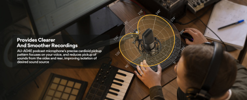 MAONO A04E USB Streamer/Podcast Mikrofon Kit