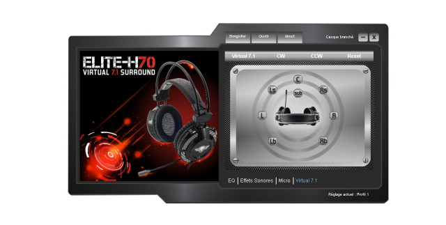 Spirit of Gamer ELITE-H70 Gamer Fejhallgató