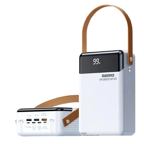 Remax Lesu II Series RPP-566 Kültéri Powerbank 80000mAh - Fehér