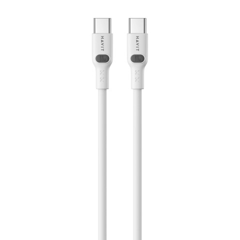 Havit CB6280 USB-Type-C gyorstöltő kábel PD100W - 1M