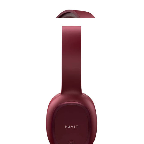 Havit H2590BT PRO Piros Vezeték Nélküli Bluetooth fejhallgató