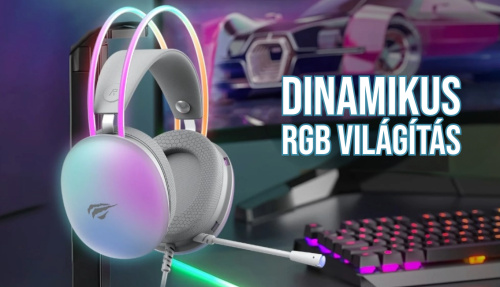 Havit H2037d Gamer fejhallgató