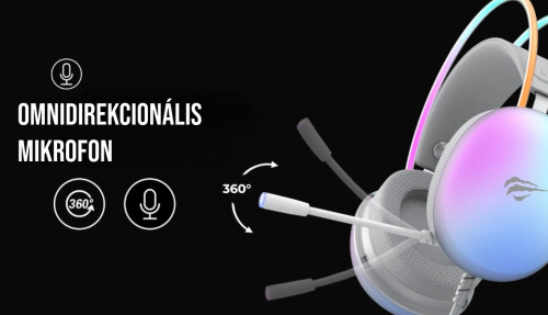 Havit H2037d Gamer fejhallgató