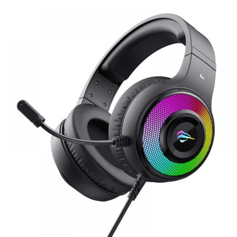 Havit H2042d Gamer fejhallgató Fekete