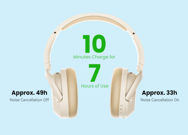 Edifier W820NB Plus Vezeték Nélküli Headset - kék