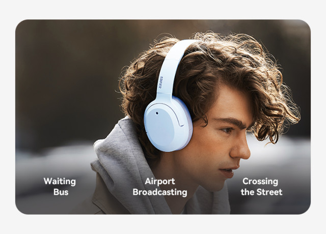 Edifier W820NB Plus Vezeték Nélküli Headset - kék