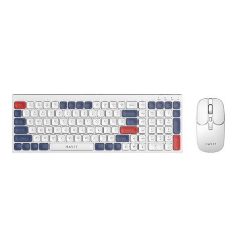 Havit KB830WB 2 az 1-ben Gamer szett - Billentyűzet (Angol kiosztás) + Egér