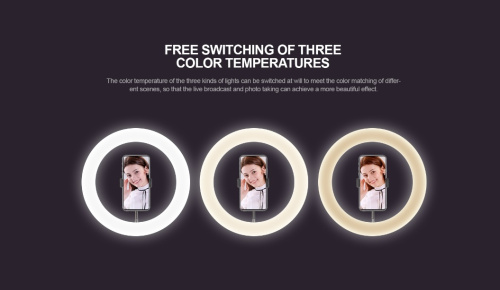 Havit ST7012 PRO Streaming körlámpa állvánnyal