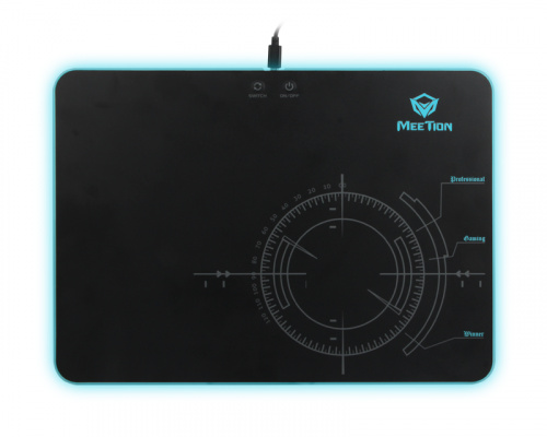Meetion Háttérvilágítású Gamer Egérpad MT-P010