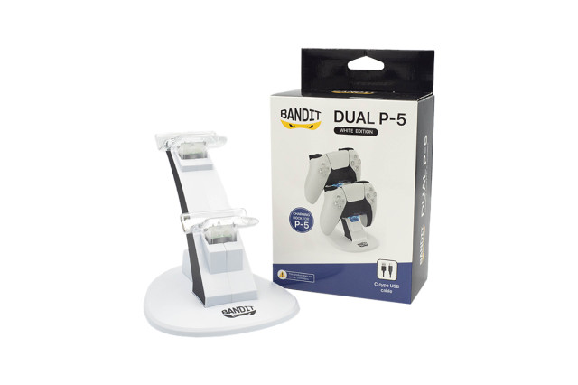BANDIT Playstation 5 Dual Sense Kontroller PS5 Töltőállomás