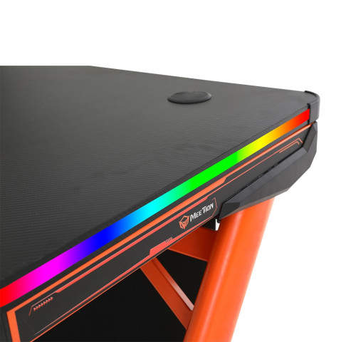 Meetion MT-DSK20 E-Sport Gamer asztal RGB világítással