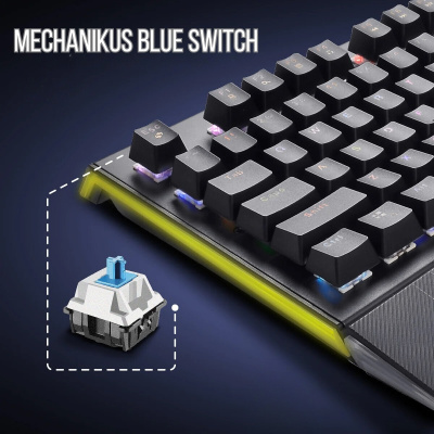 Vertux Toucan Mechanikus Gamer Billentyűzet - ANGOL KIOSZTÁS