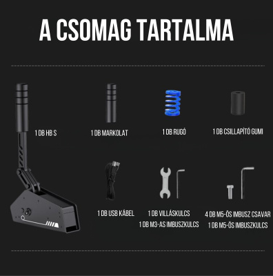 PXN-HB S Alumínium Gamer Kézifék