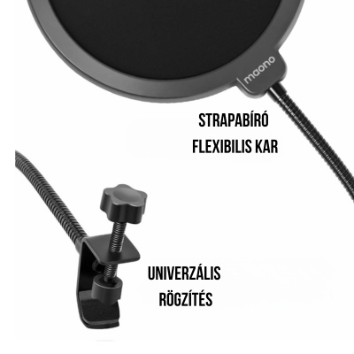 MAONO AU-B00 Mikrofon Pop Filter