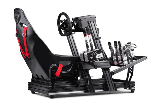Next Level Racing Szimulátor cockpit - GT Elite Alumínium Wheel Plate Edition