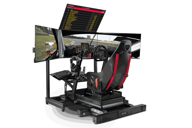 Next Level Racing Szimulátor cockpit - GT Elite Alumínium Wheel Plate Edition