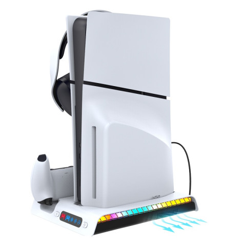 iPega PG-P5S006 Multifunkciós Playstation 5 Slim Állvány RGB