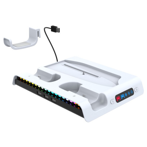 iPega PG-P5S006 Multifunkciós Playstation 5 Slim Állvány RGB