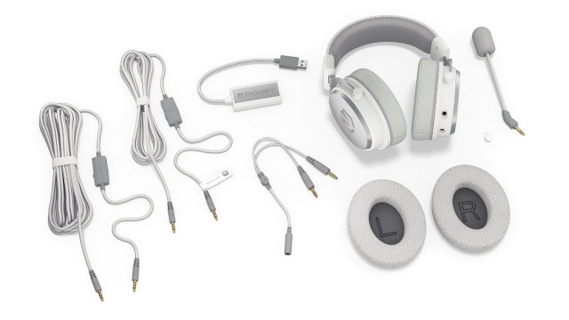 Endorfy VIRO Plus USB Gamer Headset - Fehér