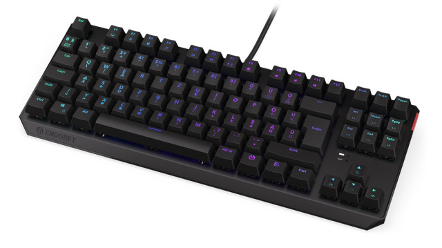 Endorfy Thock TKL Kailh Red Switch Mechanikus Gamer Billentyűzet - Magyar kiosztás!