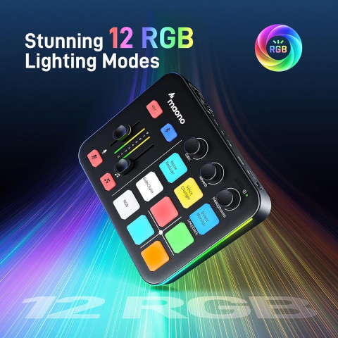 MAONO G1 Neo Streamer/Gamer Audio Mixer