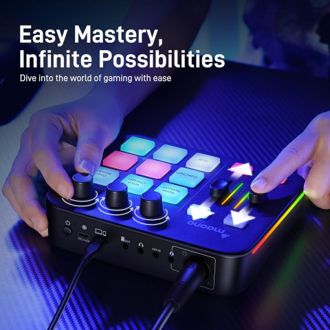 MAONO G1 Neo Streamer/Gamer Audio Mixer