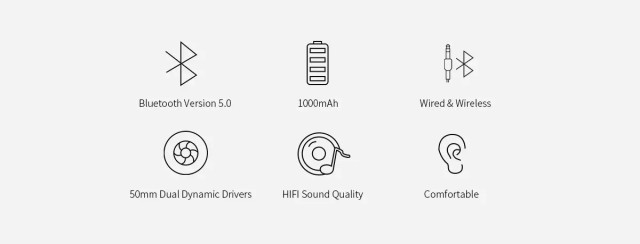 OneOdio Pro C Vezeték Nélküli Bluetooth Headset