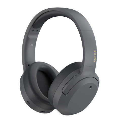 Edifier W820NB Plus, ANC vezeték nélküli bluetooth-os fejhallgató - Szürke
