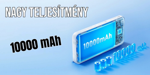 Remax Cynlle RPP-679 gyorstöltő Powerbank 10000mAh