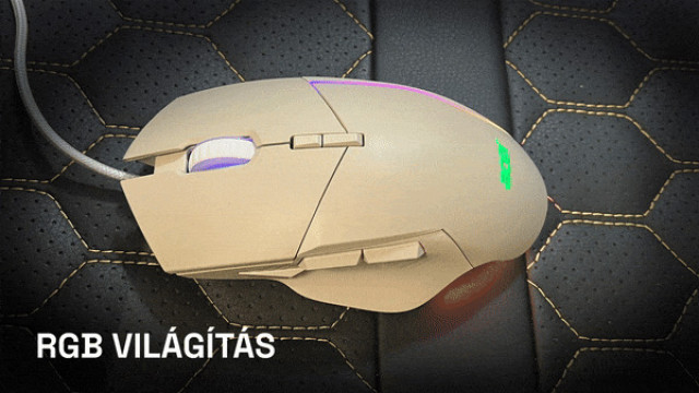 Acer OMW211 Gamer Egér - Latte