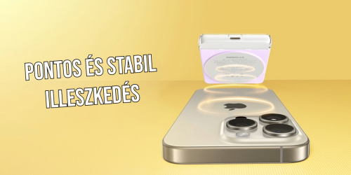 Remax Cube RPP-8 Magsafe Vezeték Nélküli Gyorstöltő Powerbank 5000 mAh