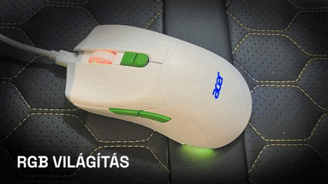 Acer OMW210 Tri-Mode Vezeték Nélküli Gamer Egér