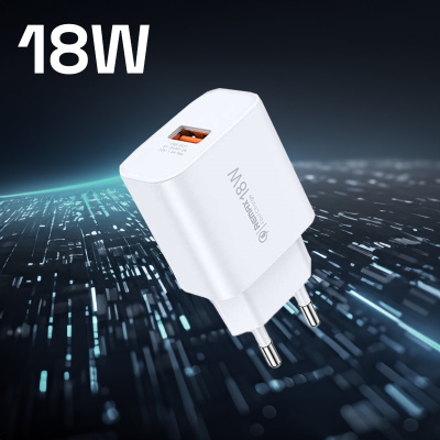 Remax Kiddy Series USB-A Gyorstöltő Adapter - 18W