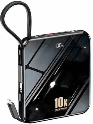 Remax Sucha Series gyorstöltő Powerbank 10000mAh - Fekete