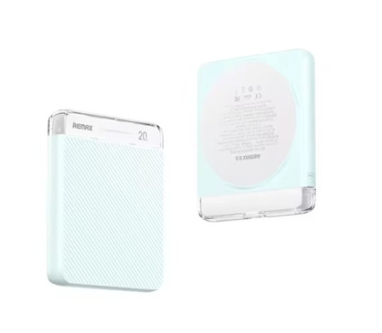 Remax Cube RPP-8 Magsafe Vezeték Nélküli Gyorstöltő Powerbank 5000 mAh