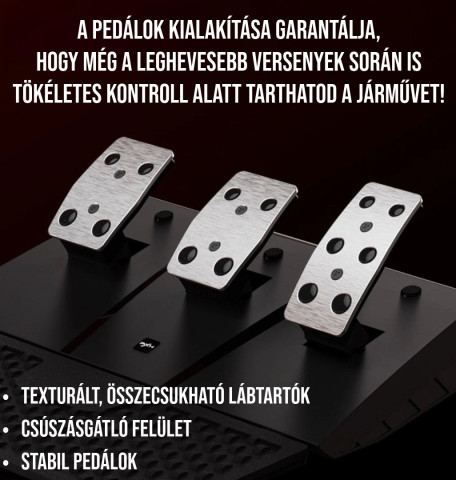 PXN-V9GEN2 Gamer Kormány Szett (PC / PS3 / PS4 / Xbox One / Xbox Series S&X)