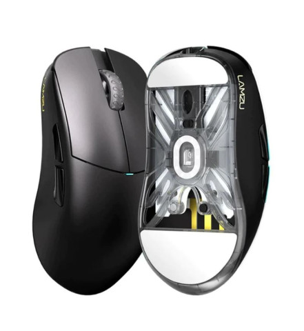 LAMZU Atlantis Mini 4K Vezeték Nélküli Gamer Egér