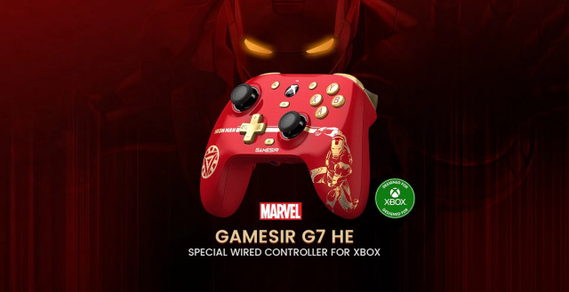 GameSir G7 HE Vezetékes Xbox & PC Kontroller - Iron Man Limited Edition