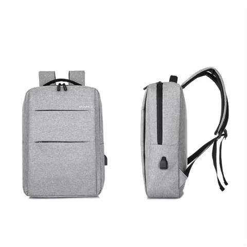 Stride On-the-Go USB Portos Laptop Hátizsák 15,6" - Szürke