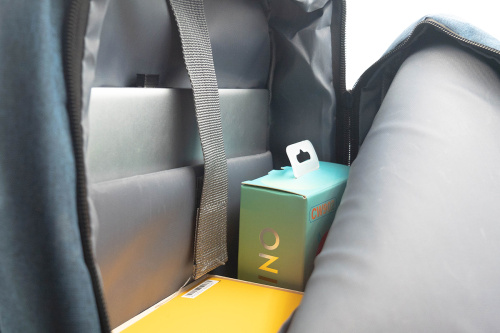 Stride On-the-Go USB Portos Laptop Hátizsák 15,6" - Kék