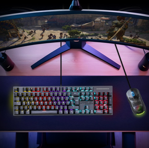 Spirit of Gamer XPERT K250 Mechanikus Gamer billentyűzet - HU