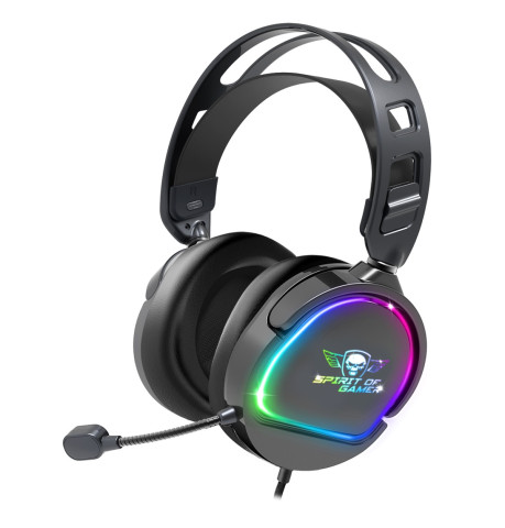 Spirit of Gamer PRO-H6 RGB gamer fejhallgató