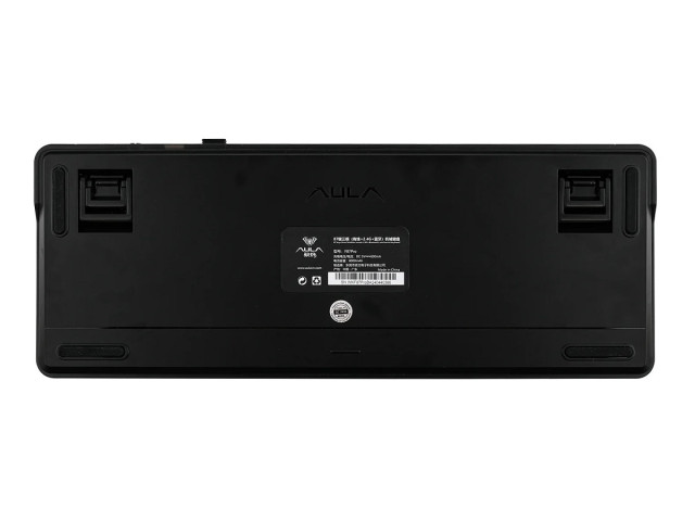 AULA F87 PRO Vezeték Nélküli Mechanikus Gamer Billentyűzet - Fekete
