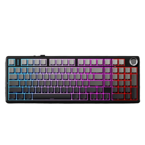 AULA F99 PRO Vezeték Nélküli Mechanikus Gamer Billentyűzet - Fekete