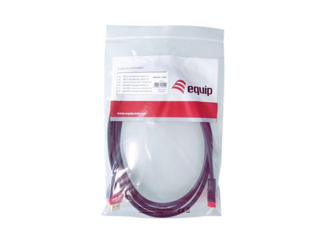 Equip (119341) HDMI 2.0 kábel aranyozott 4K 1m