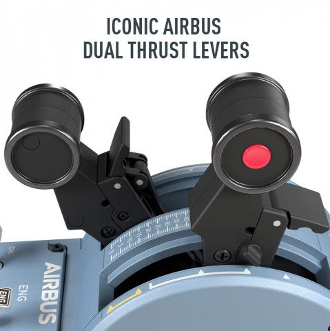 Thrustmaster TCA Officer Pack Airbus Edition vezérlő és botkormány - 2 év garancia