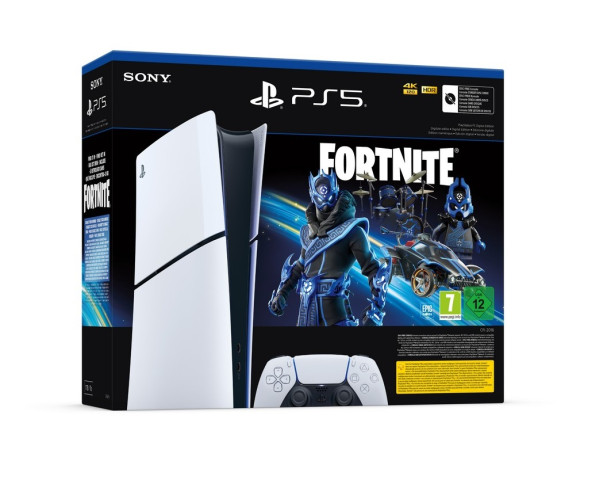 Sony PlayStation 5 Digital Edition Slim Fortnite Bundle (PS5)