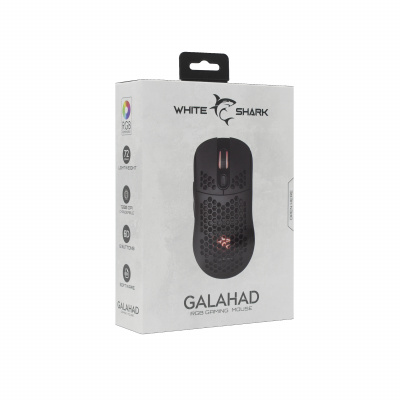 White Shark GALAHAD Black Gaming Egér